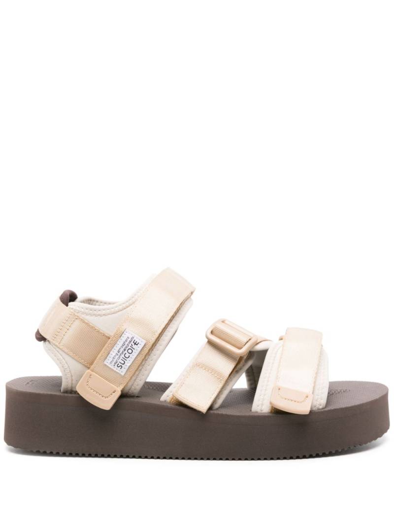 Suicoke Kisee-VPO flatform sandals - Neutrals von Suicoke