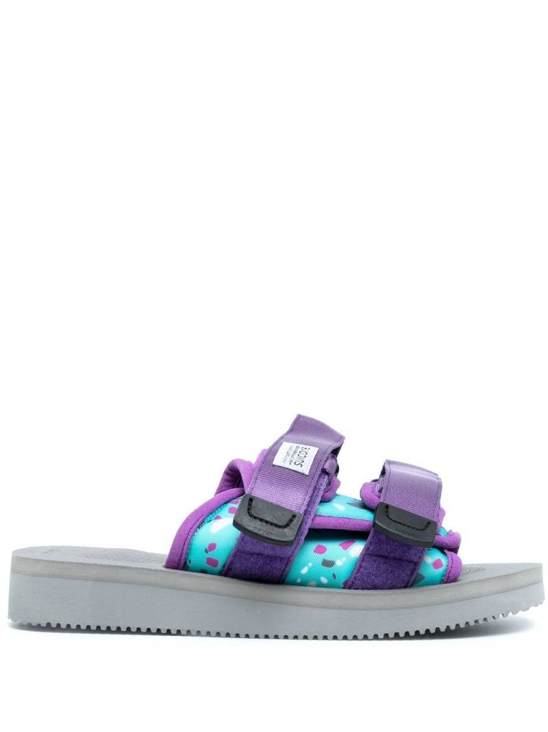 Suicoke Moto-Cab touch-strap sandals - Purple von Suicoke