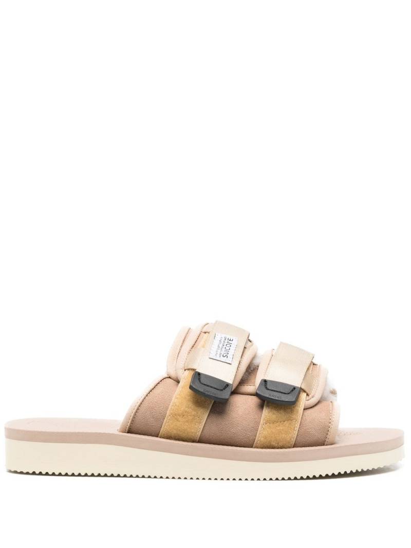 Suicoke Moto-Mab touch-strap sandals - Neutrals von Suicoke