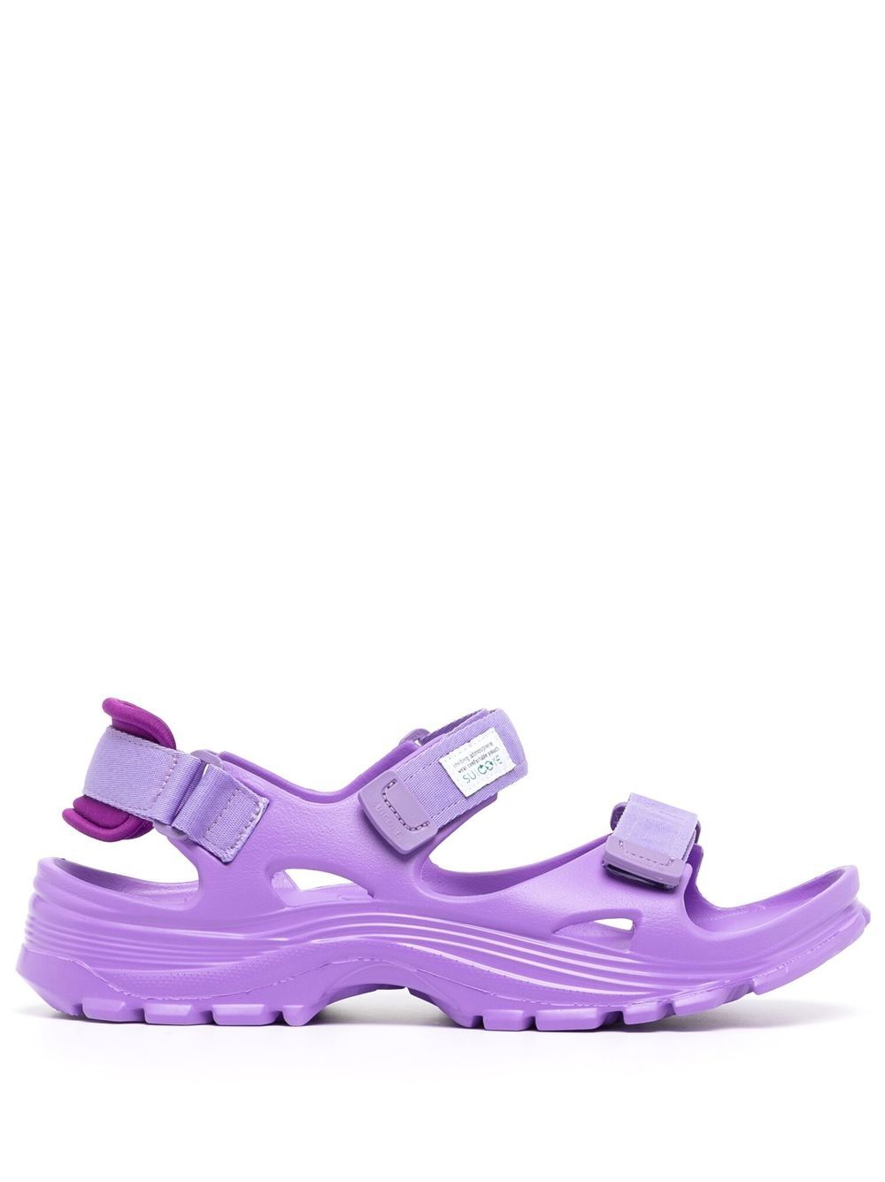 Suicoke WAKE moulded touch-strap sandals - Purple von Suicoke