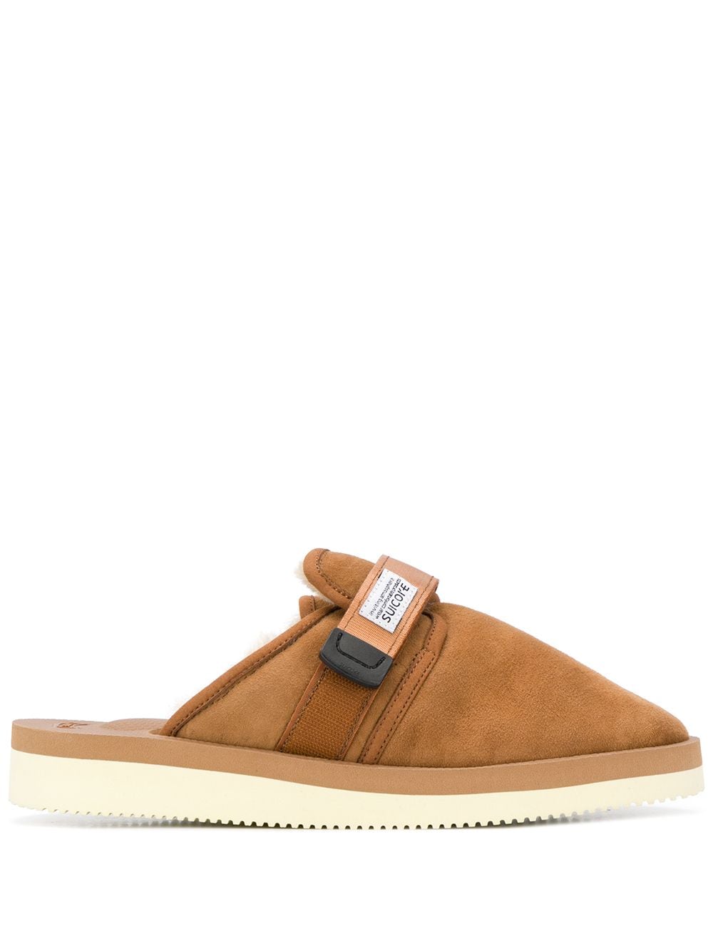 Suicoke Zavo suede slippers - Brown von Suicoke