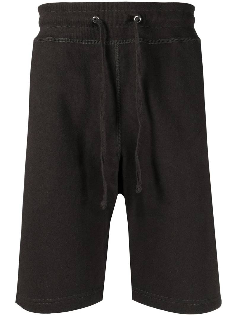 Suicoke drawstring-waist cotton track shorts - Black von Suicoke