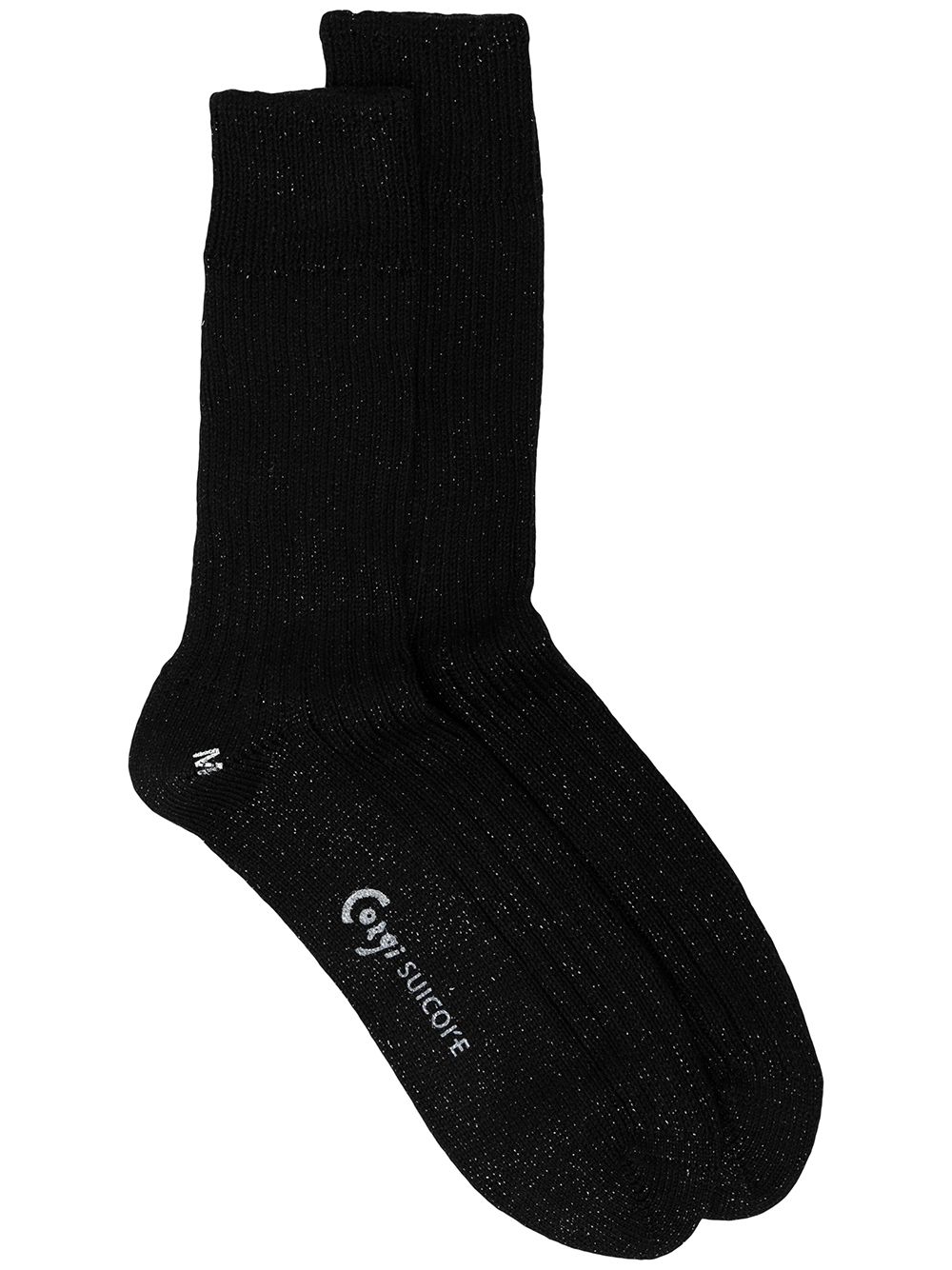 Suicoke logo-print ankle socks - Black von Suicoke