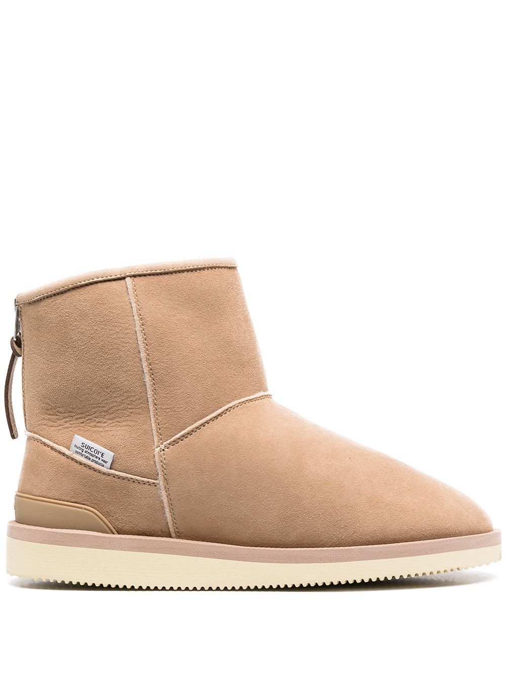 Suicoke shearling-lined snow boots - Neutrals von Suicoke