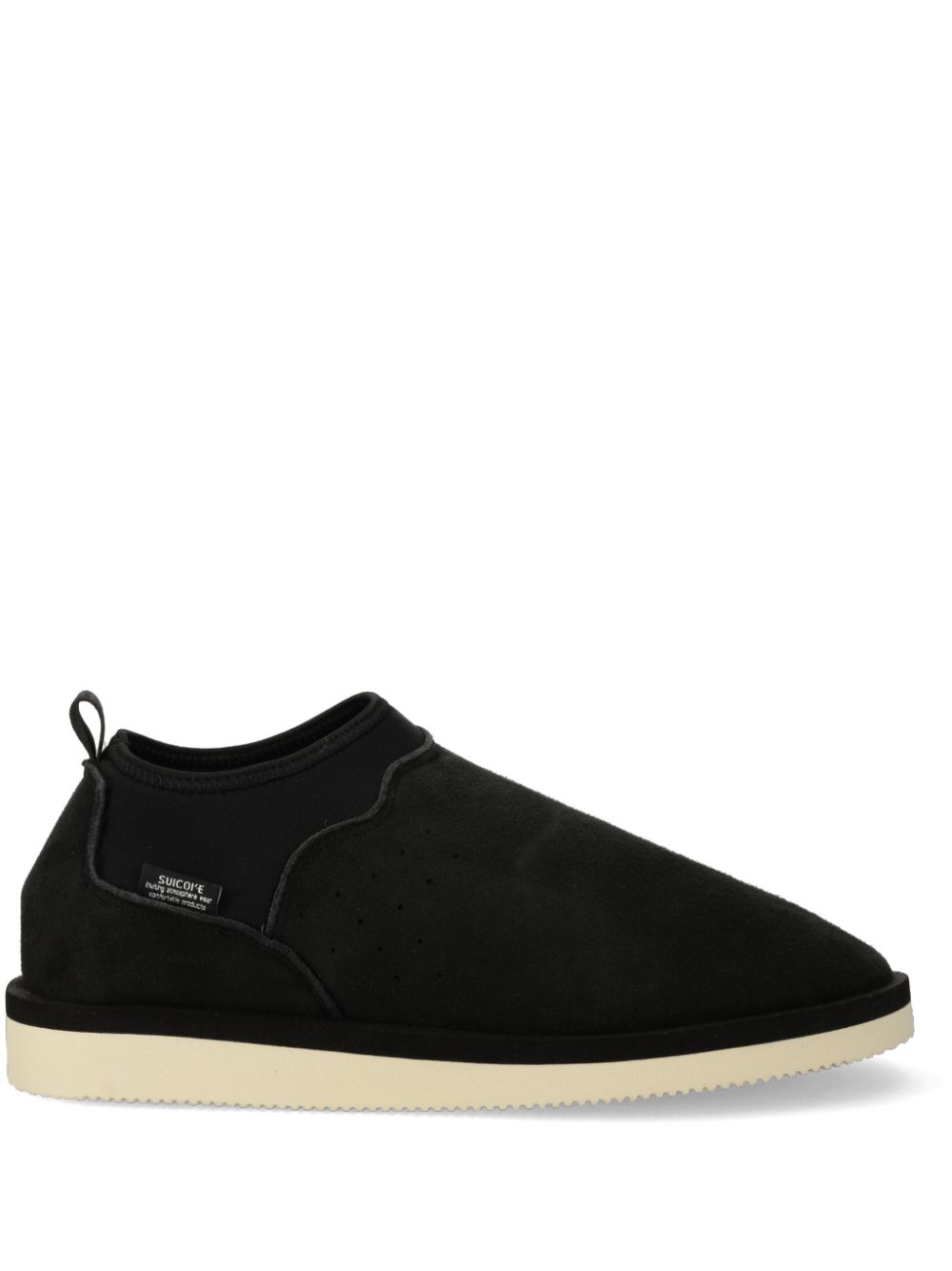 Suicoke suede slippers - Black von Suicoke