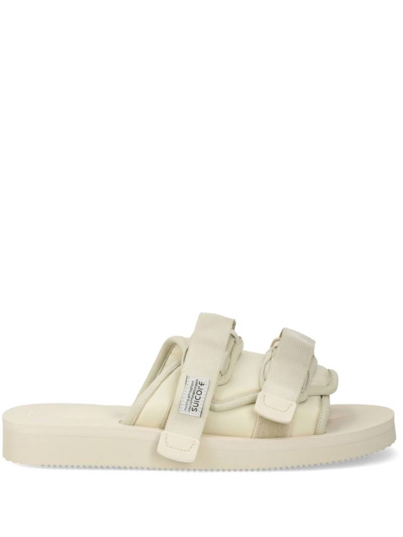 Suicoke touch-strap slides - Neutrals von Suicoke