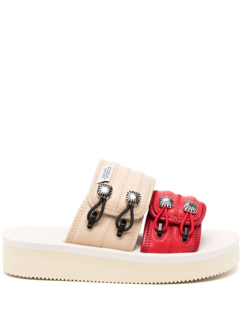 Suicoke x Toga Mura2 stud-embellished sandals - Neutrals von Suicoke