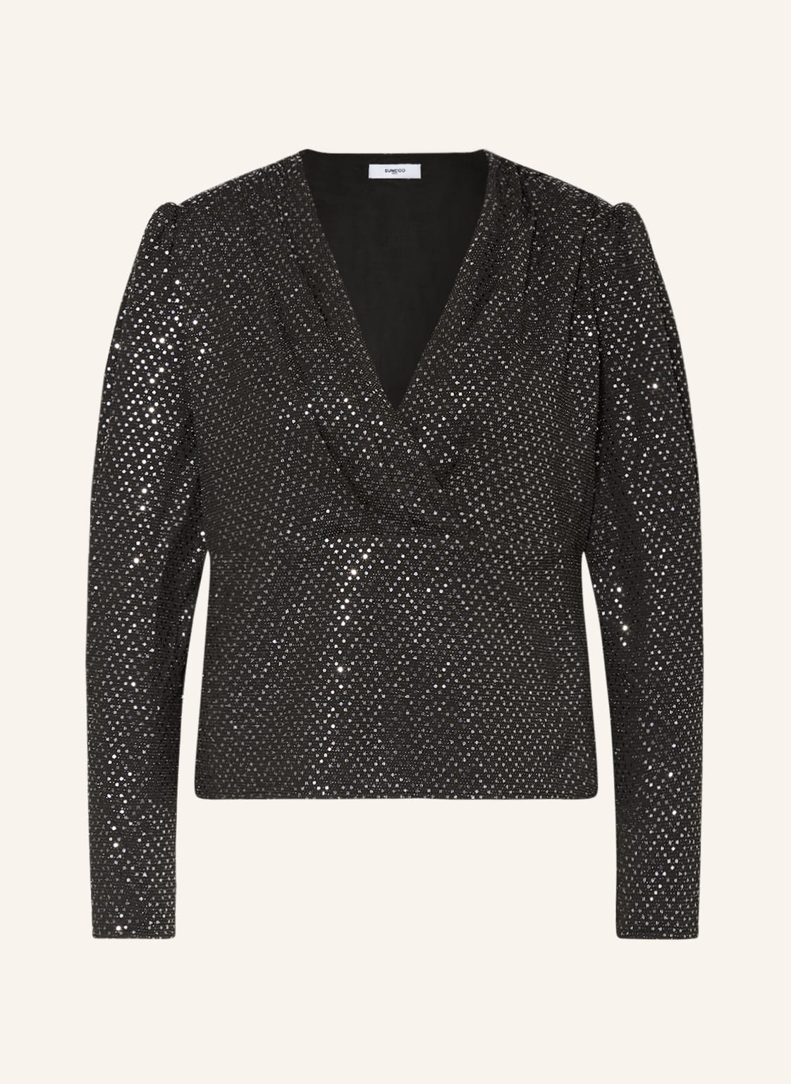Suncoo Blusenshirt Lorena Mit Pailletten schwarz Suncoo Blusenshirt Lorena Mit Pailletten schwarz von Suncoo