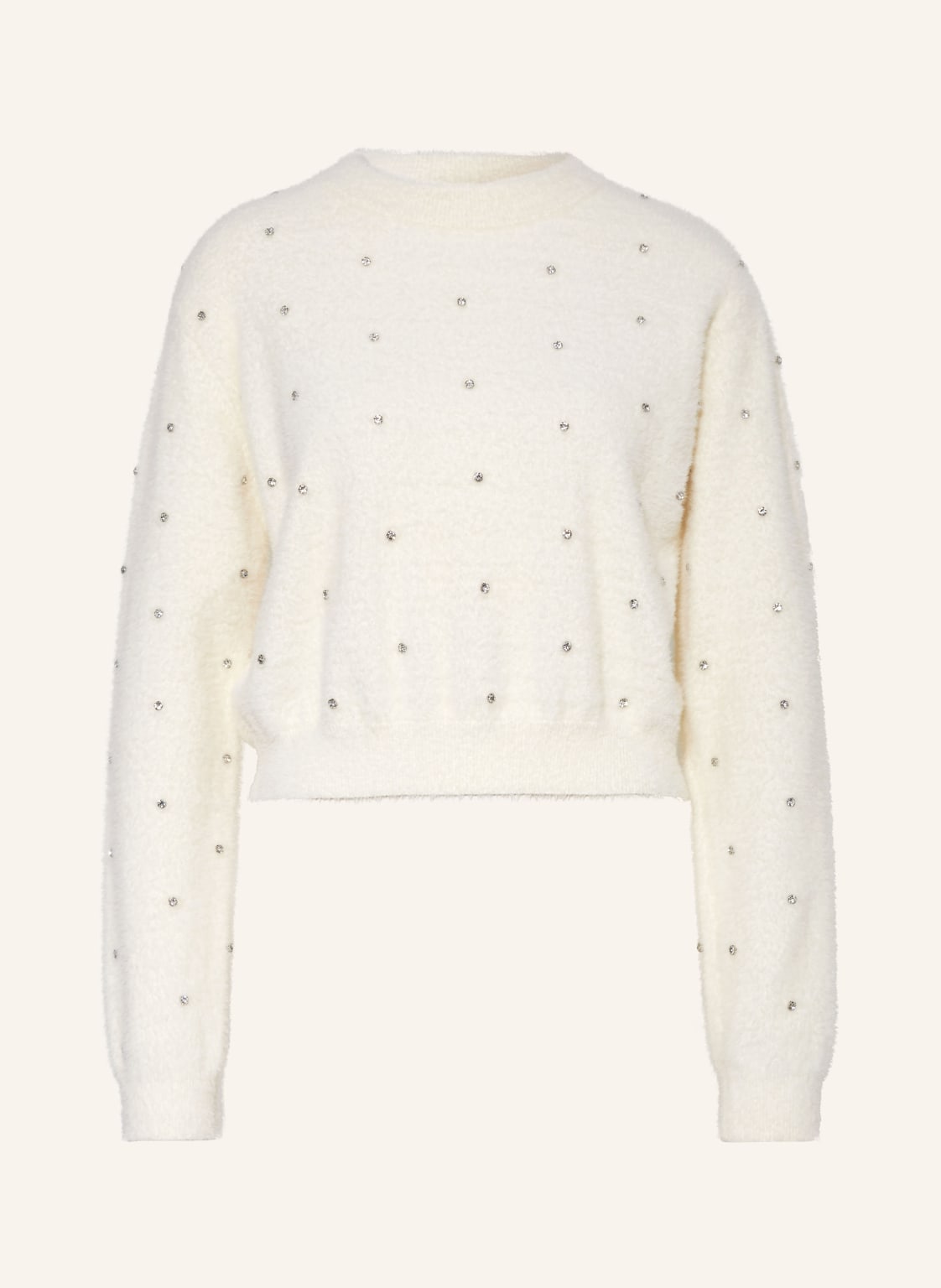 Suncoo Pullover Pailla Mit Schmucksteinen weiss Suncoo Pullover Pailla Mit Schmucksteinen weiss von Suncoo