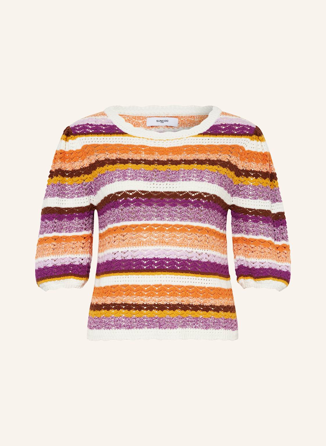 Suncoo Strickshirt Panaca orange Suncoo Strickshirt Panaca orange von Suncoo