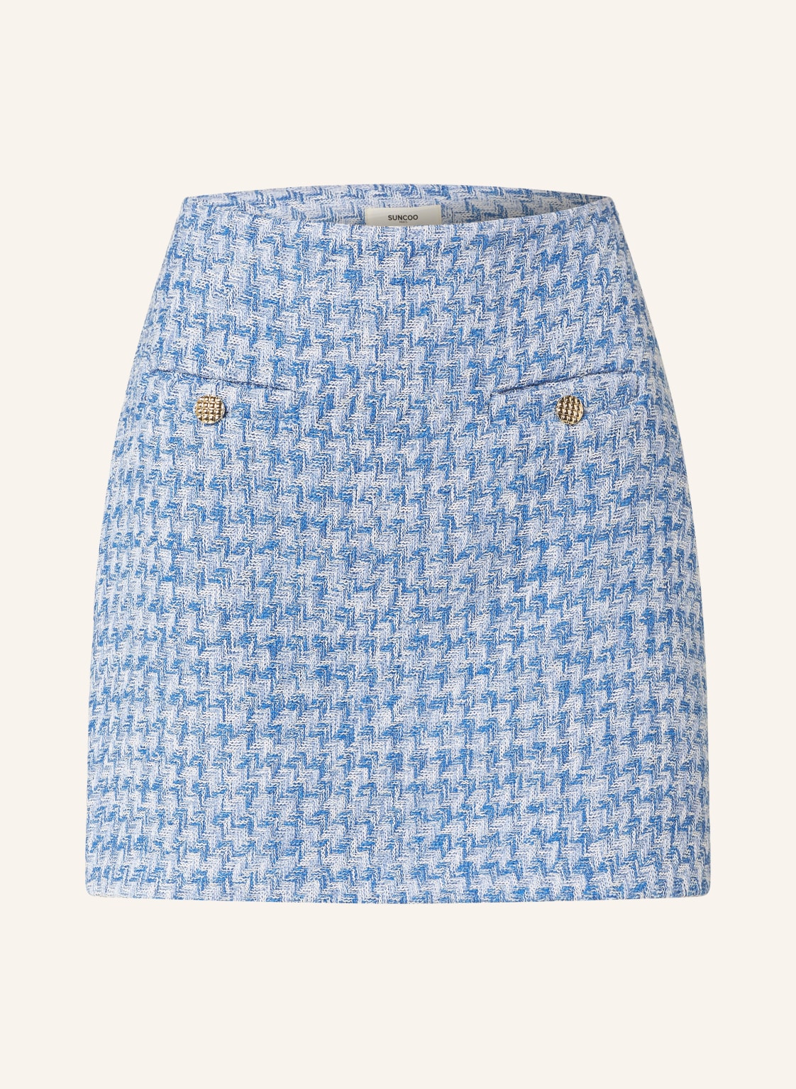 Suncoo Tweed-Rock Flor blau von Suncoo