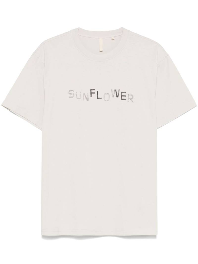 Sunflower Easy Logo T-shirt - Neutrals von Sunflower