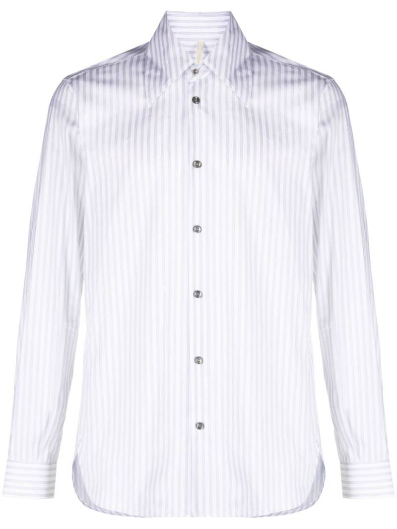 Sunflower Please striped cotton shirt - White von Sunflower