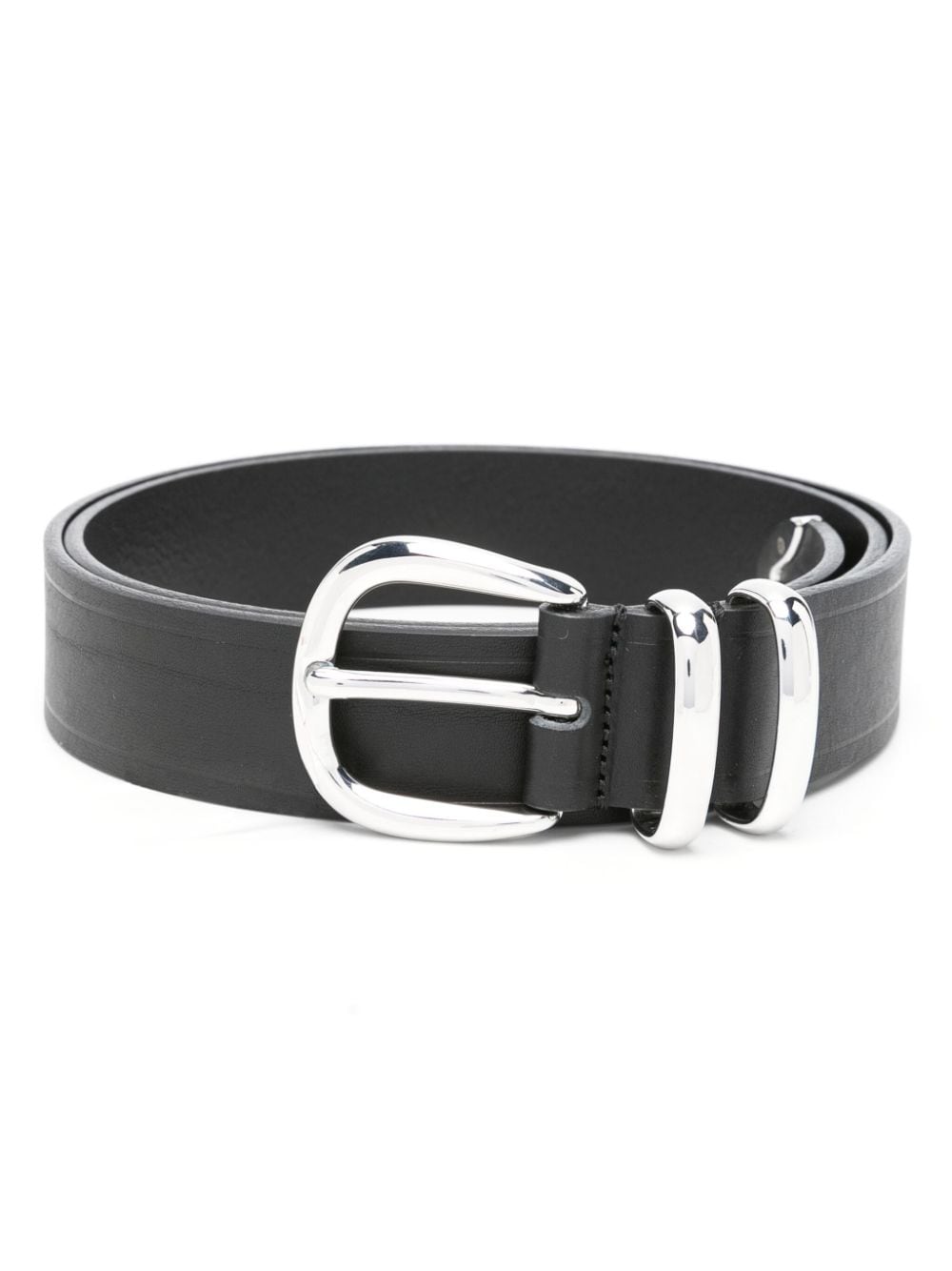 Sunflower Tip End leather belt - Black von Sunflower