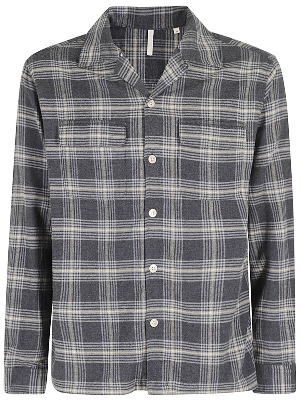 Sunflower buttoned plaid shirt - Grey von Sunflower