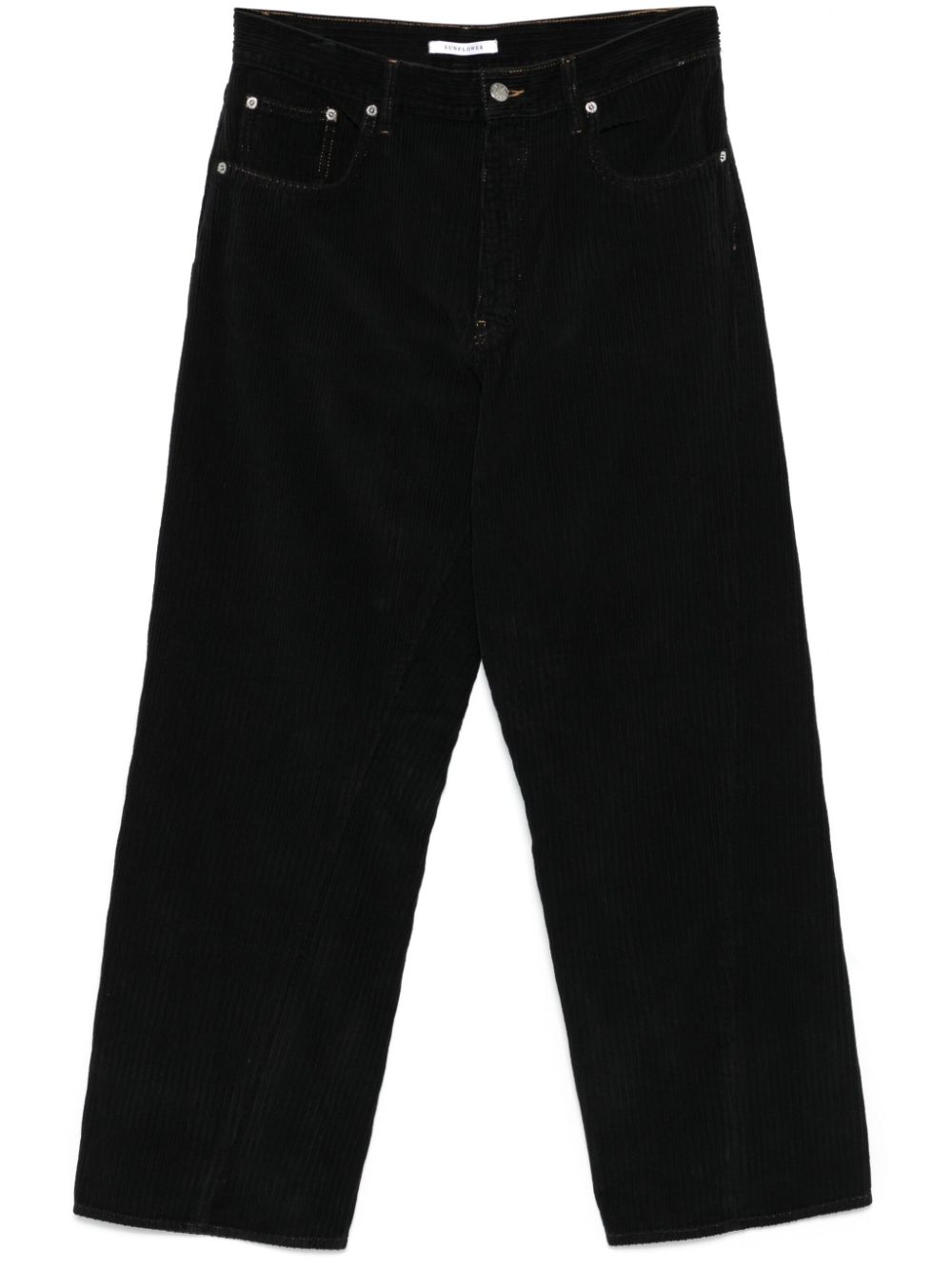 Sunflower corduroy trousers - Black von Sunflower