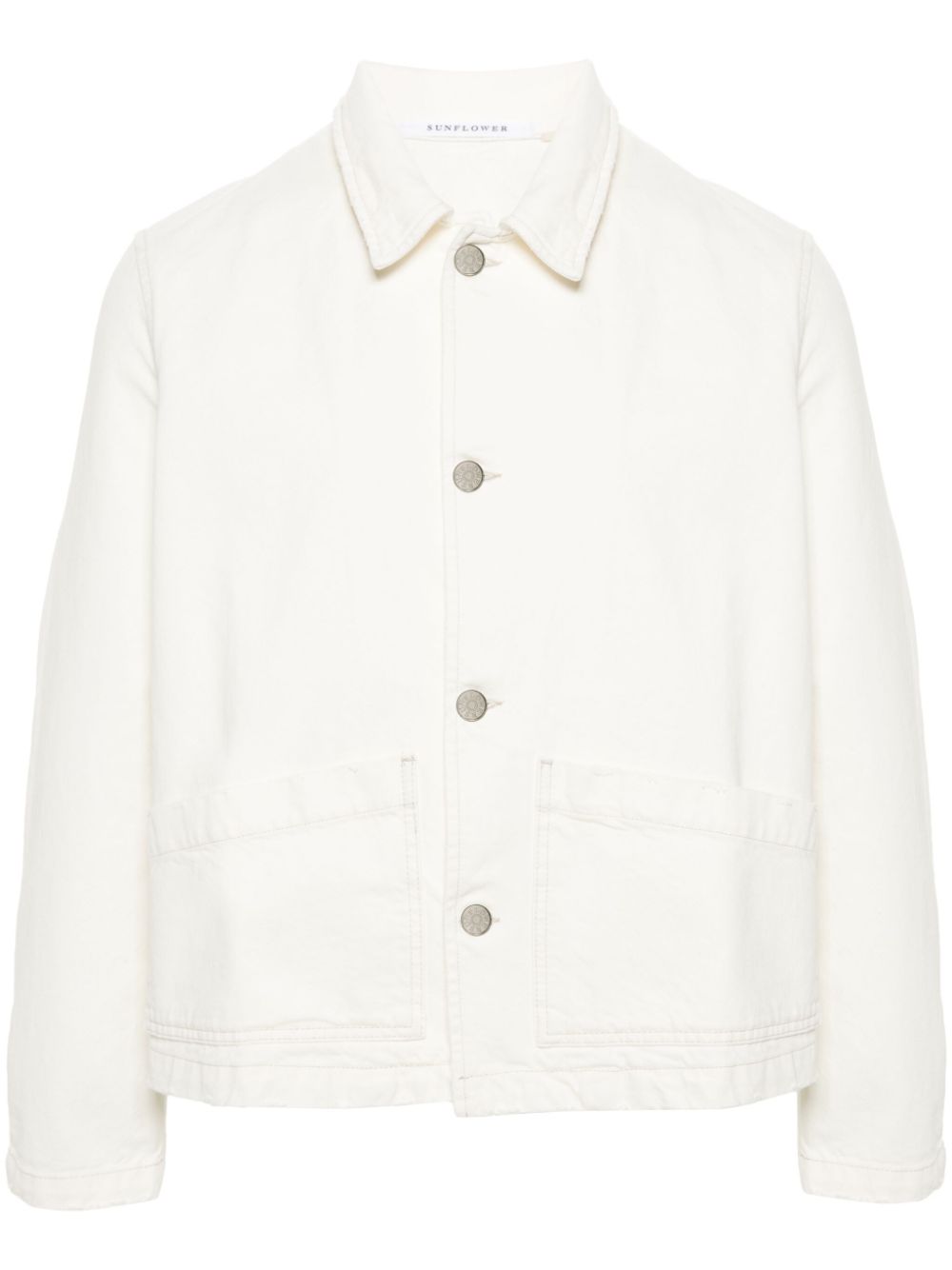 Sunflower denim shirt jacket - Neutrals von Sunflower