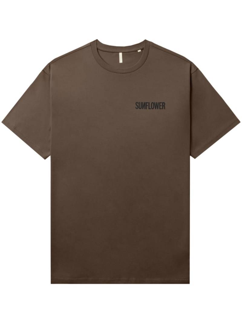 Sunflower logo t-shirt - Brown von Sunflower