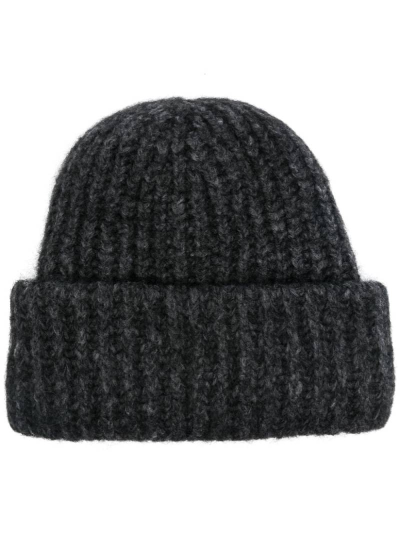 Sunflower mélange-effect beanie hat - Grey von Sunflower