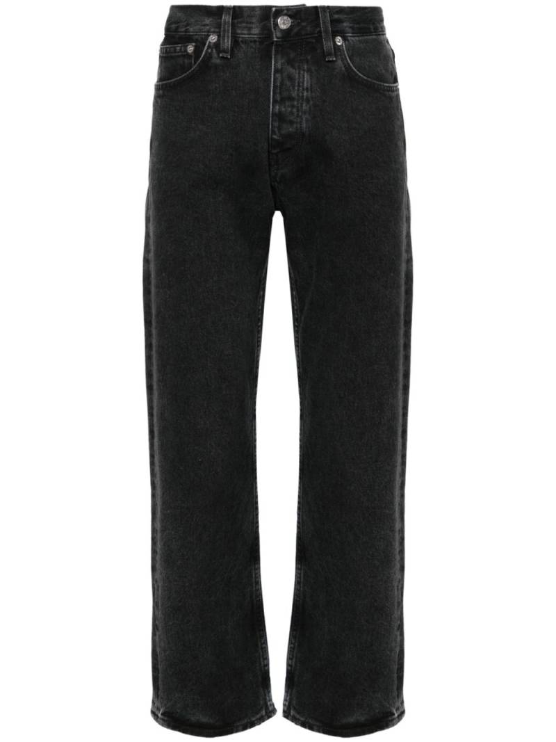 Sunflower mid-rise straight-leg jeans - Black von Sunflower