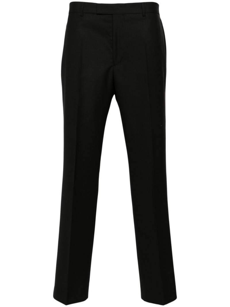 Sunflower mid-rise tailored wool trousers - Black von Sunflower