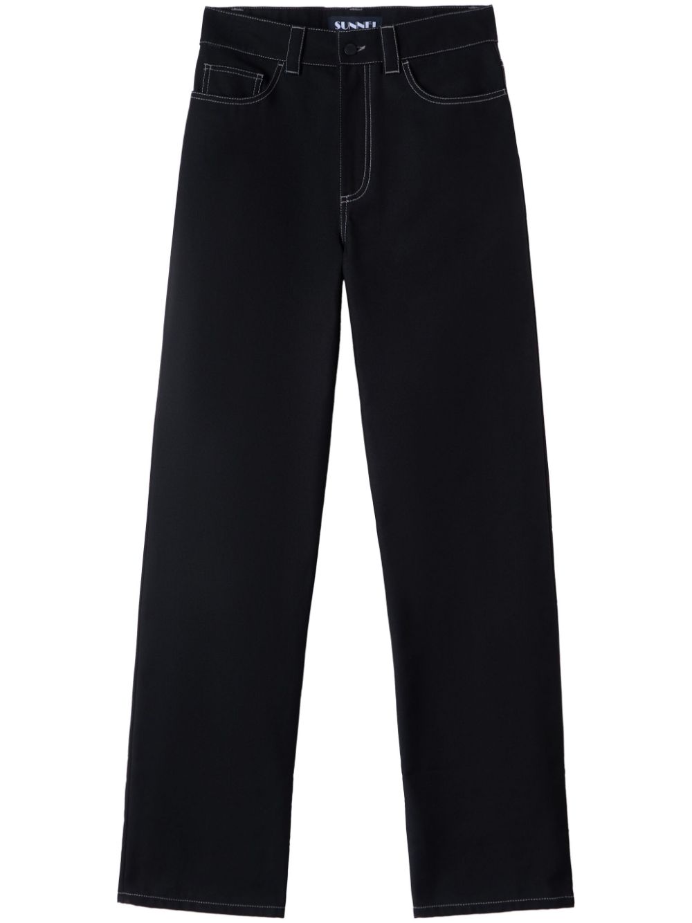 Sunnei Bellidentro straight-leg jeans - Black von Sunnei