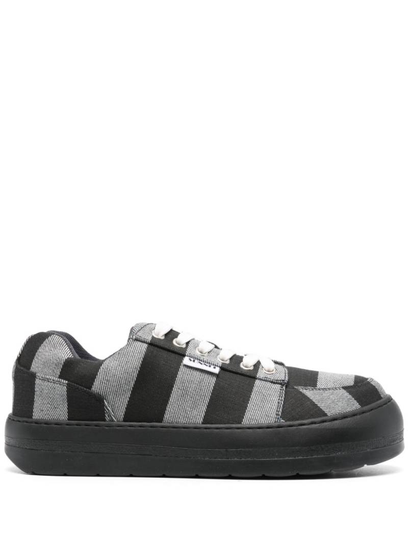 Sunnei Dreamy Shoes striped sneakers - Black von Sunnei