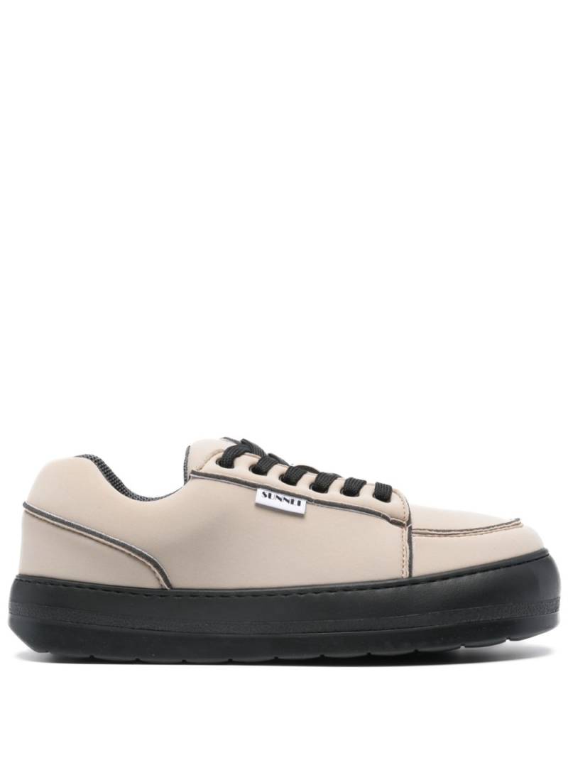 Sunnei Dreamy lace-up sneakers - Neutrals von Sunnei