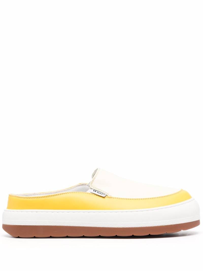 Sunnei Dreamy slip-on sneakers - Yellow von Sunnei