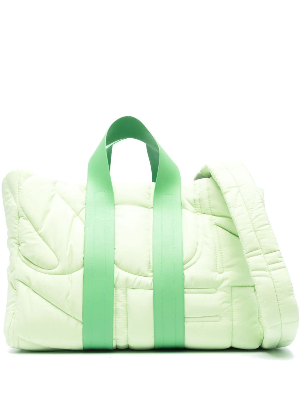 Sunnei Parallelepipedo padded tote bag - Green von Sunnei