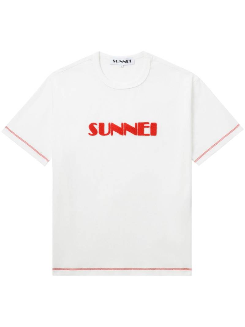 Sunnei appliqué T-shirt - White von Sunnei