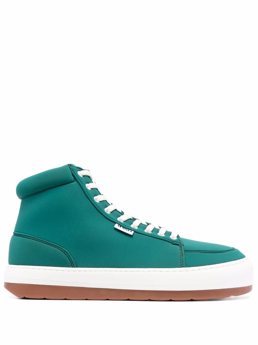 Sunnei chunky-sole high top sneakers - Green von Sunnei