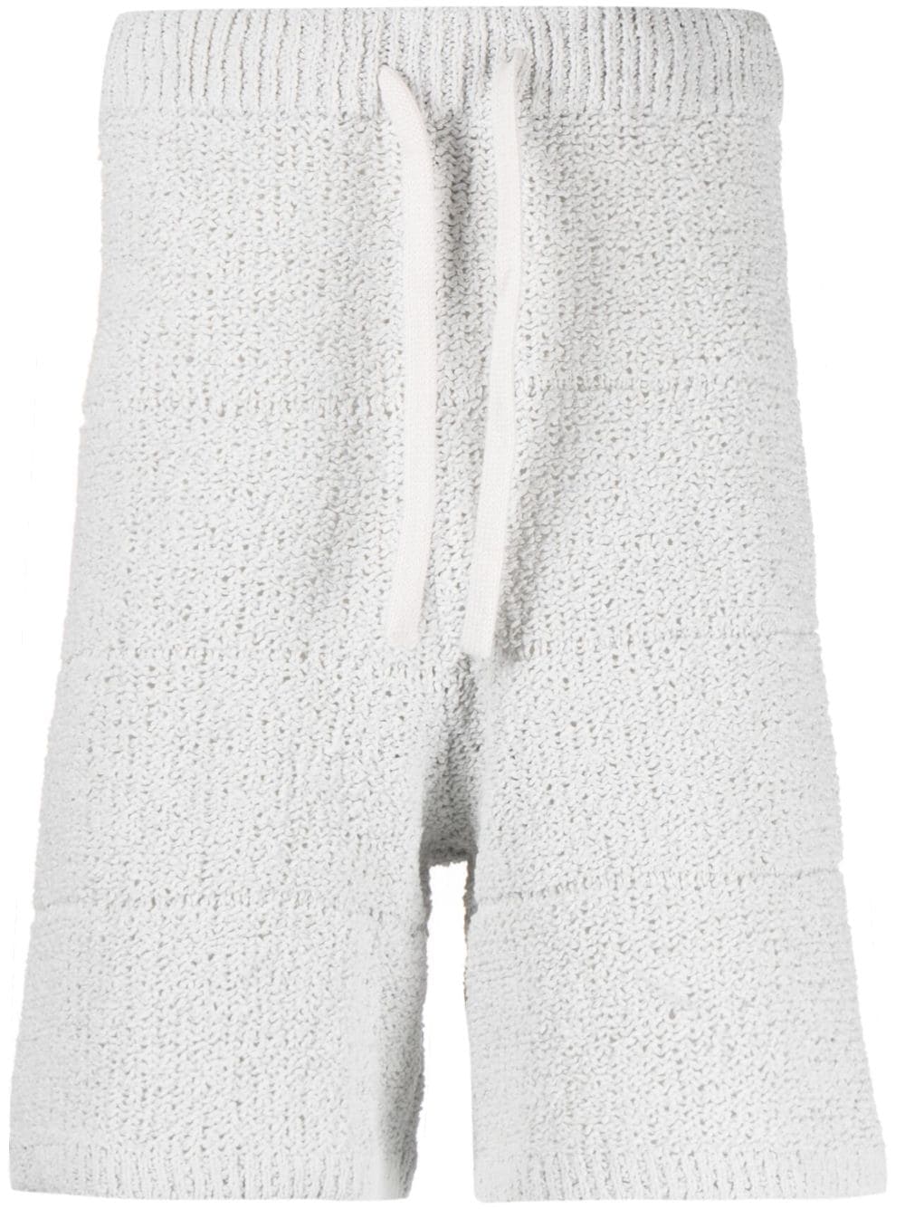 Sunnei drawstring-waist knitted shorts - Grey von Sunnei