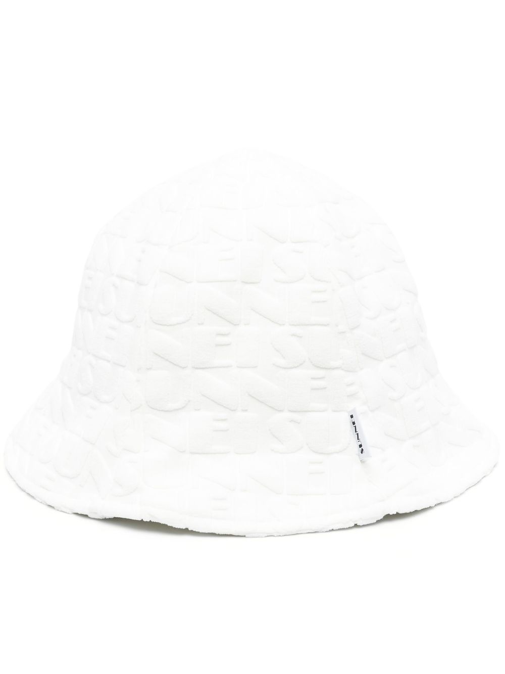 Sunnei embossed-logo bucket hat - White von Sunnei