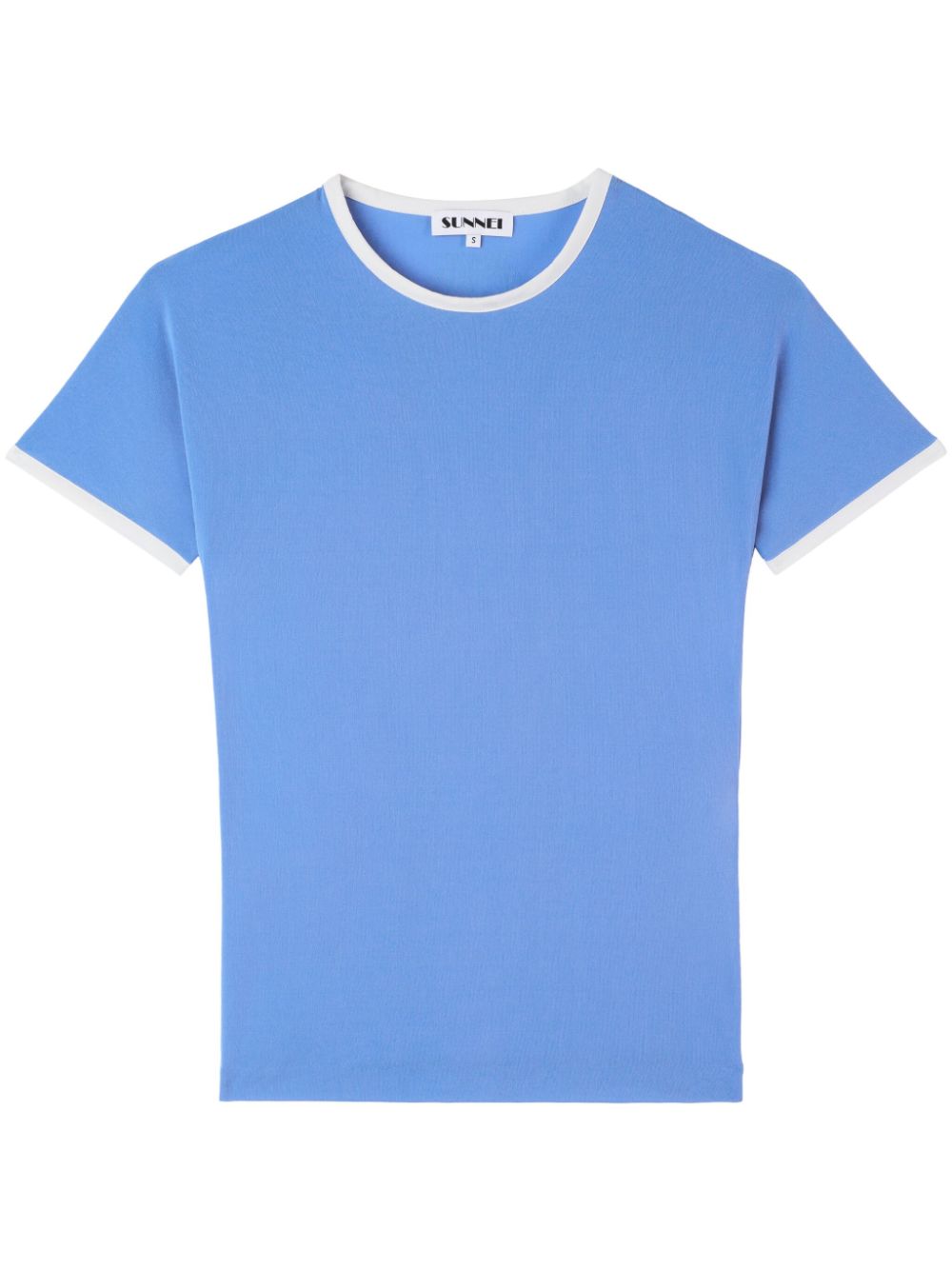 Sunnei jersey T-shirt - Blue von Sunnei