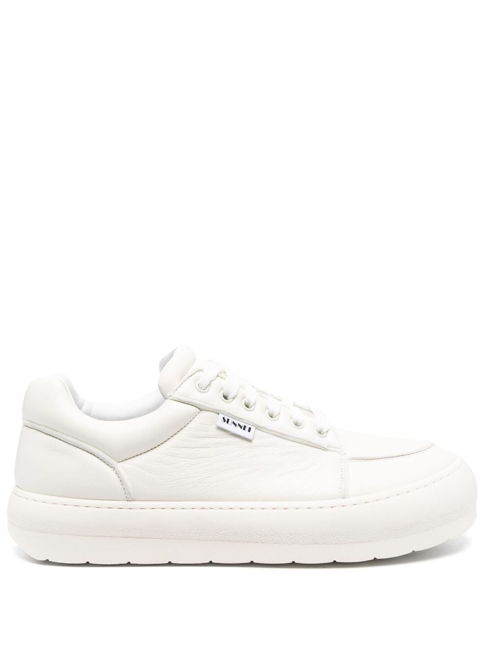 Sunnei logo-tag low-top sneakers - White von Sunnei