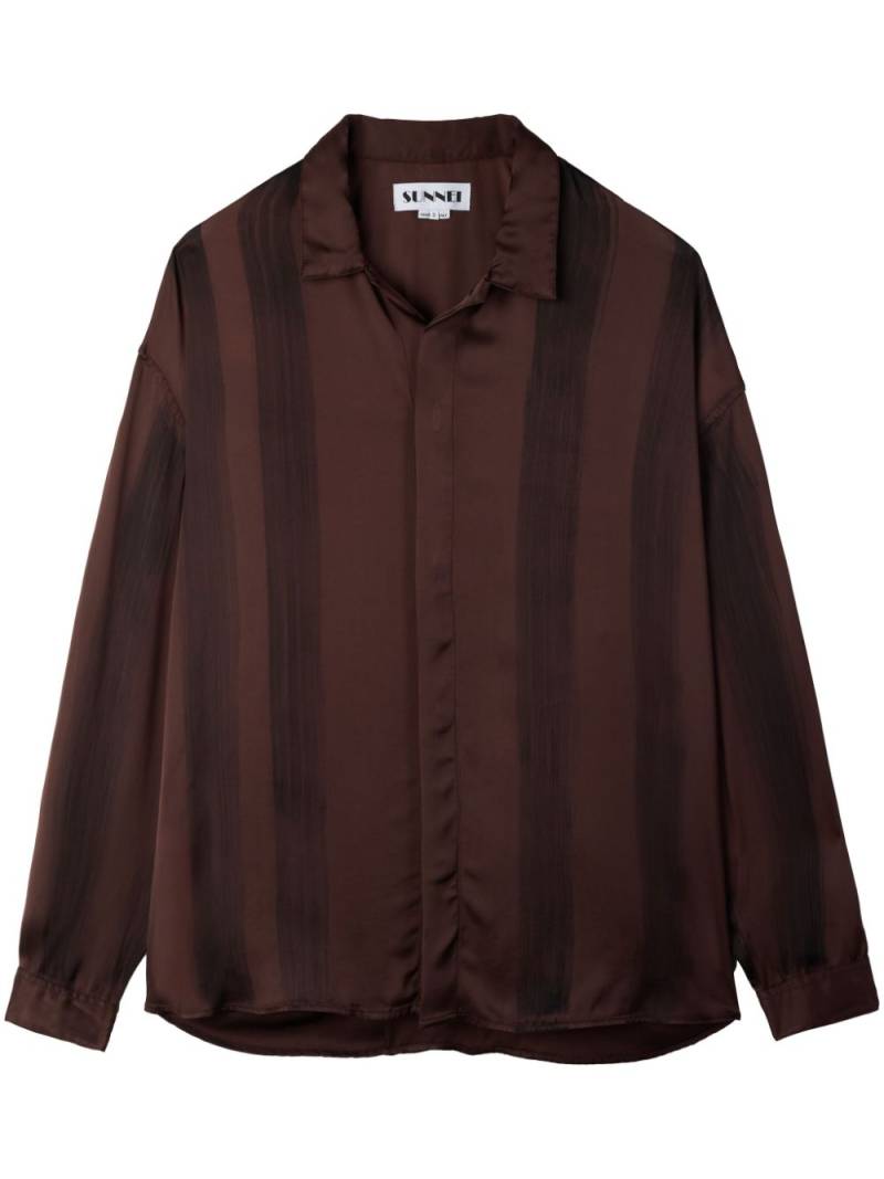 Sunnei over shirt - Brown von Sunnei