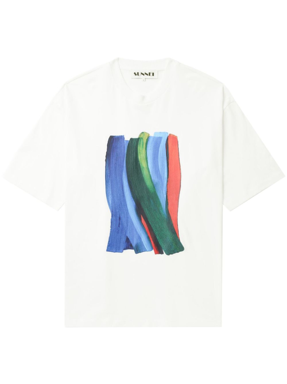 Sunnei printed T-shirt - White von Sunnei