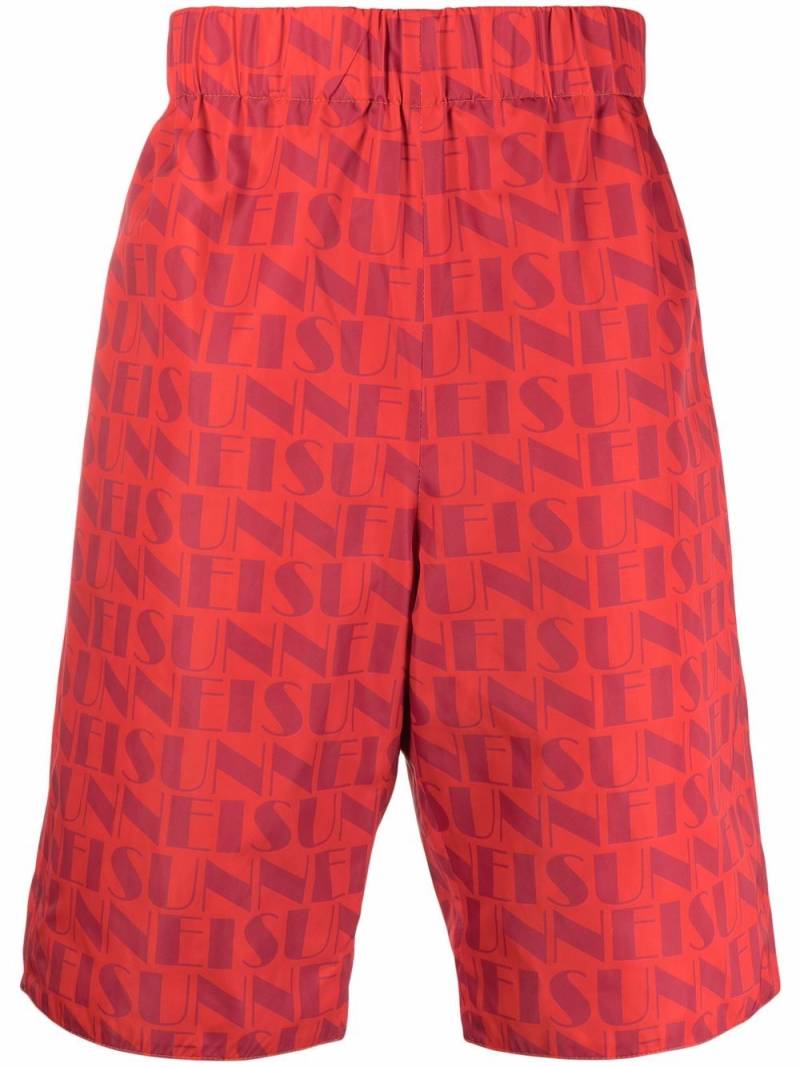 Sunnei reversible bermuda shorts - Red von Sunnei