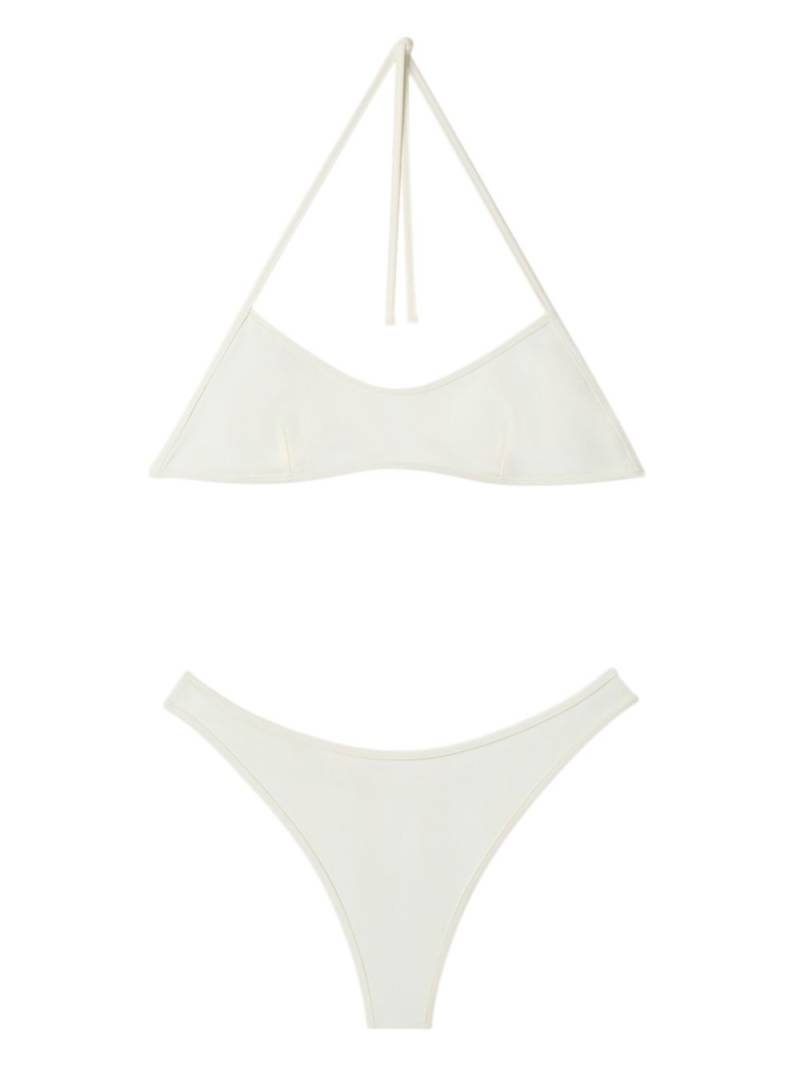 Sunnei reversible bikini set - White von Sunnei