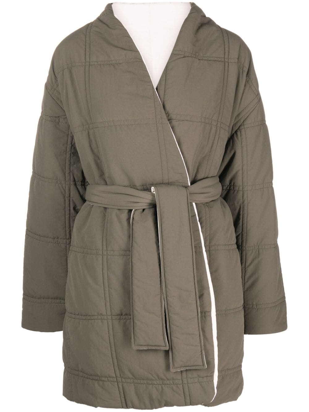 Sunnei reversible quilted coat - Green von Sunnei