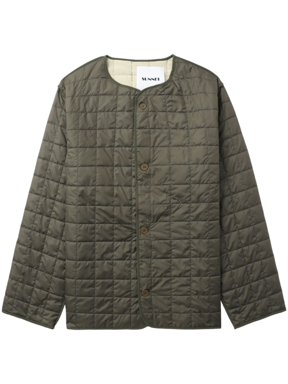 Sunnei reversible quilted jacket - Green von Sunnei