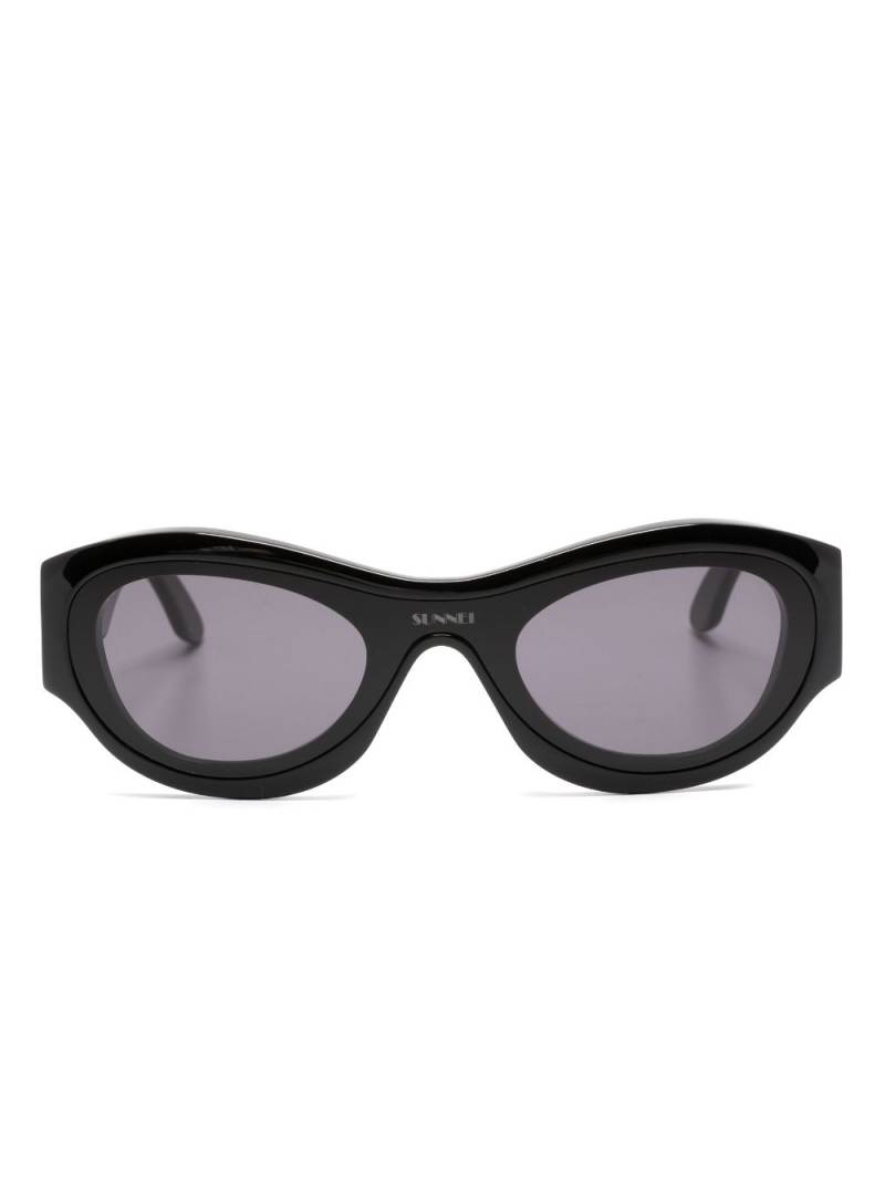 Sunnei round-frame sunglasses - Black von Sunnei