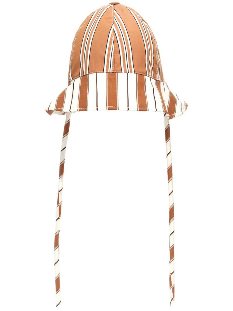 Sunnei striped bucket hat - Neutrals von Sunnei