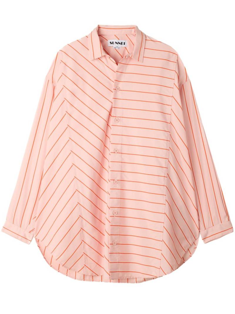 Sunnei striped shirt - Pink von Sunnei