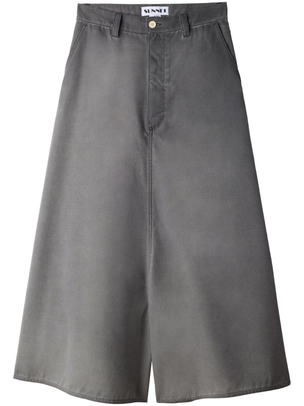 Sunnei wide-leg trousers - Grey von Sunnei