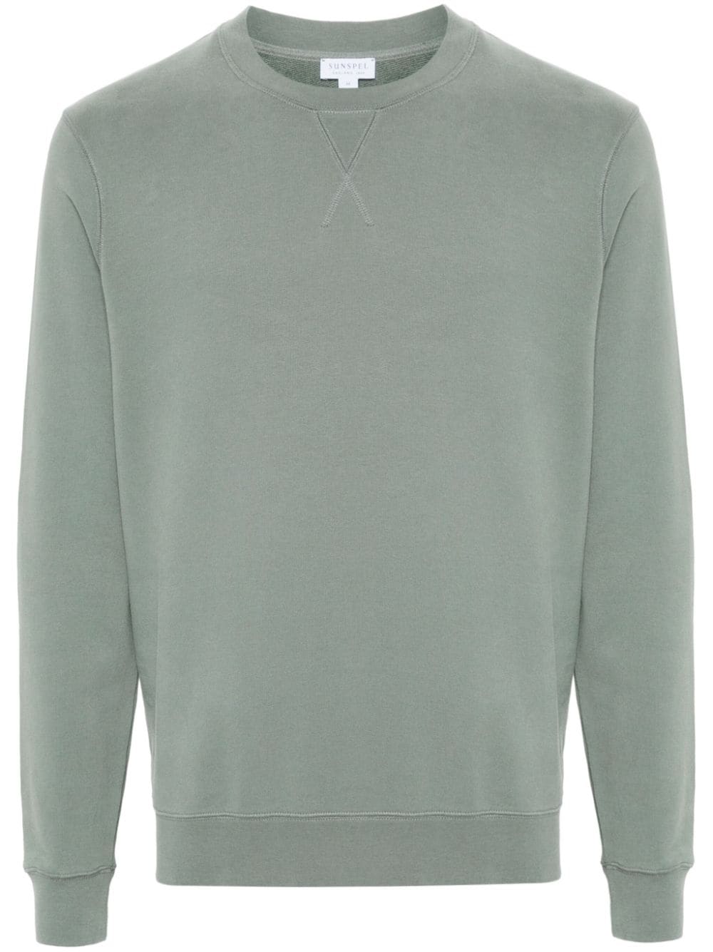 Sunspel Loopback sweatshirt - Green von Sunspel