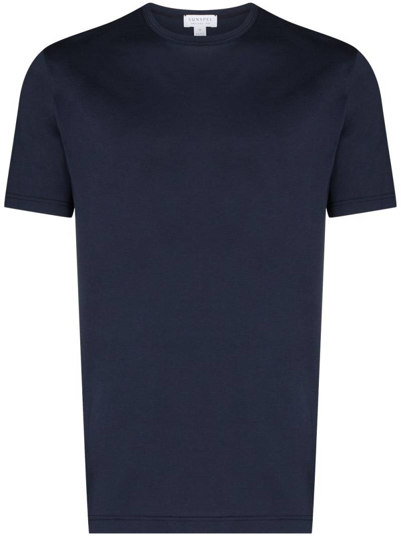 Sunspel classic short-sleeve T-shirt - Blue von Sunspel