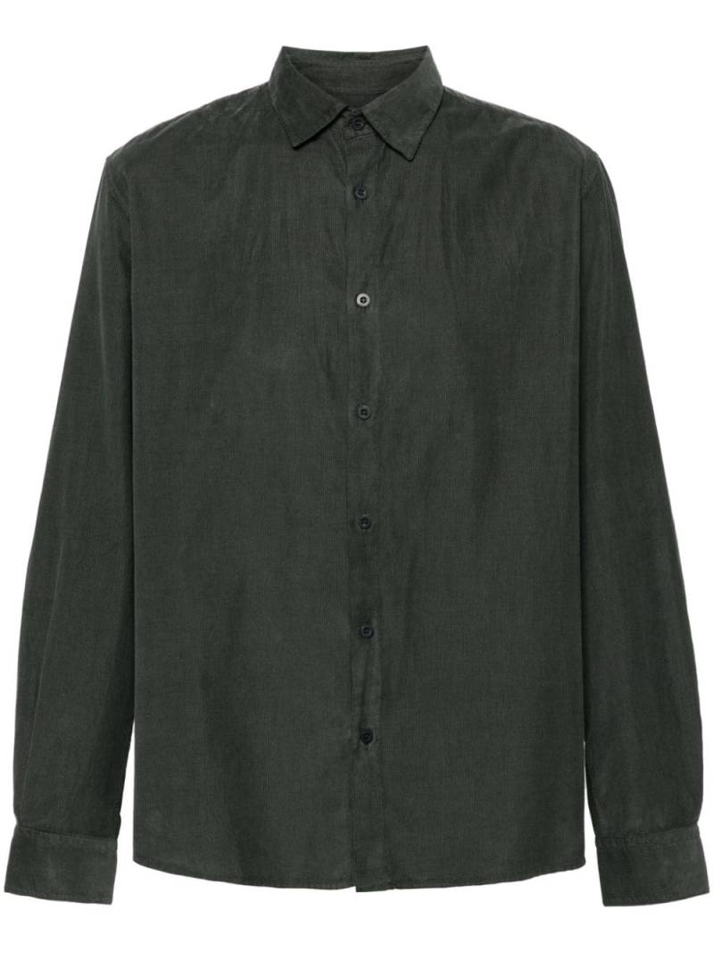 Sunspel fine cord shirt - Green von Sunspel