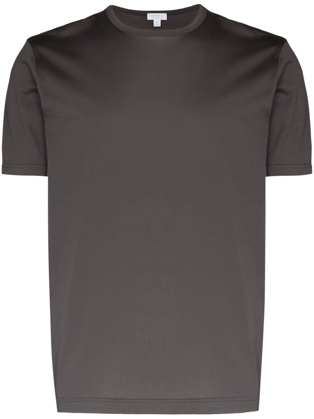 Sunspel round-neck short-sleeve T-shirt - Grey von Sunspel